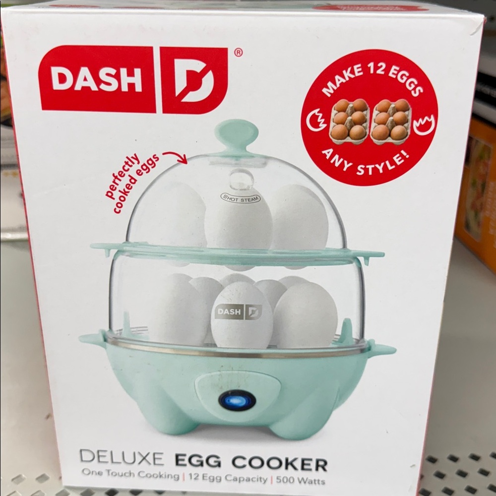 Ash Deluxe Egg Cooker in Light Green